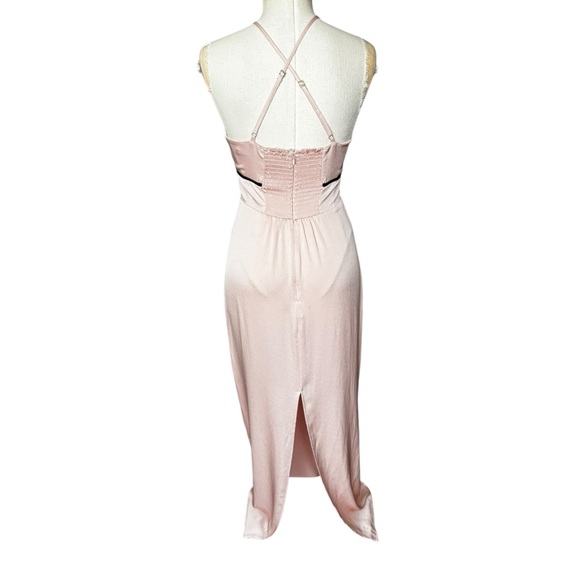 NWT Reformation Bryony Maxi Dress in Blush Pink Size: 0 - Picture 9 of 16